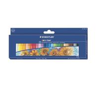 Pastels à l'Huile - STAEDTLER - 25 Couleurs Assorties - Résistants au Bris - Gaine de Protection