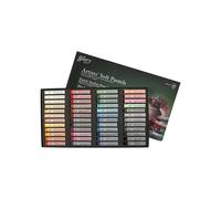 Pastels carrés tendres de qualité, pigmentation exceptionnelle - parfaits pour artistes. réf 38166