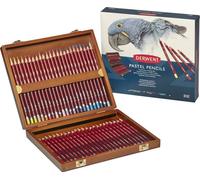 Pastels DERWENT, 48 pièces dans un coffret en bois