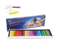 Pastels d'huile non toxiques - ensemble de crayons d'artistes, matériaux d'art scolaire | Rich Pigmentation application lisse texture crémeuse, SAFE WASHIBLE ART PROPATIONS AVEC CAS DE STOCKAG