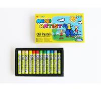 Pastels huile pour enfant mungyo mini artist 12 pièces - mungyo Multicolore - assort. G