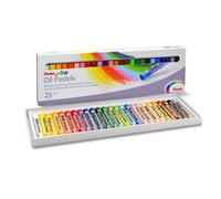 Pastels l'huile Pentel Arts Couleurs assorties 1 paquet de 25 b tons
