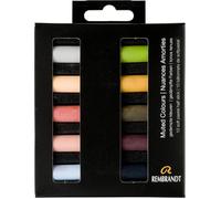 Royal Talens Rembrandt – Pastels tendres – Nuances assorties – 10 demi-pastels