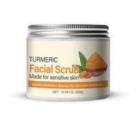 Pastèque/aloe vera/arbre à thé/gommage facial au curcuma, exfoliation douce nettoie la peau même ton, un gommage pour le visage exfoliant naturel pour le nettoyage en profondeur (Turmeric)