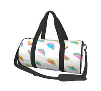 Pastèque colorée drôle, Sac de Voyage de Grande capacité, Sac à Main Rond, Sac de Voyage de Sport, fourre-Tout, Sac de Fitness