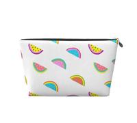Pastèque colorée drôle, Trousse de Toilette Trousse de Maquillage Sac à cosmétiques Trousse de Toilette de Voyage Portable