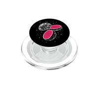 Pastèque Lune Espace Drôle Art Surréaliste PopSockets PopGrip pour MagSafe