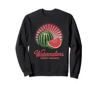 Pastèques fraîcheur Estivale Cool Look Fruits rétro Sweatshirt