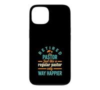 Pasteur à la Retraite comme Un Pasteur régulier Seulement Plus Heureux Coque pour iPhone 13