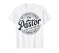 Pasteur chrétien, prêtre, Chef Religieux, Dieu, église sauvée T-Shirt