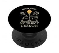 Pasteur drôle Jeunesse ministère église Chef Humour Sermon Blague PopSockets PopGrip Adhésif