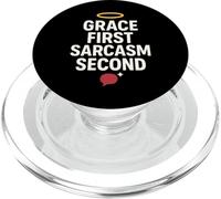 Pasteur drôle Jeunesse ministère église Chef Humour Sermon Blague PopSockets PopGrip pour MagSafe
