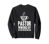 Pasteur Leader de l'église alimenté par Le café et Le Saint-Esprit Sweatshirt