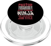 Pasteur Parce Que Devil Stomping Ninja n'est Pas Un Titre de Poste PopSockets PopGrip pour MagSafe