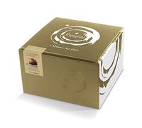 Pasticceria Passerini dal 1919 Panettone Bas Italien, Gâteau de Noël, Boîte Personnalisable, 1 Kg