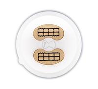 Pastidea - Chaîne en bronze et POM Grille Brique compatible avec Philips Pasta Maker Avance et Série 7000