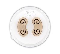 Pastidea - Chaîne en bronze et POM Lily Rigato compatible avec Philips Pasta Maker Avance et Série 7000