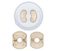 Pastidea - Kit tréfilé avec 3 formats : Fusilli A3 8,5 mm, Casarecce, Maccherone Rigato - Compatible avec Philips Pasta Maker Avance et Série 7000