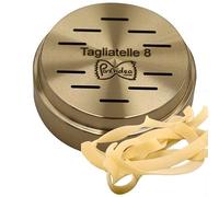 Pastidea Matrice bronze - Tagliatelle 8 x 1 mm - Compatible avec Kenwood Pasta Fresca ou avec adaptateur également dans d'autres machines à pâtes