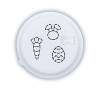 Pastidea - Matrice en POM Pâques 3 motifs (lapin, carotte, œuf) compatible avec les machines à pâtes Philips Avance et série 7000