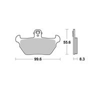 PASTIGLIE BREMBO GENUINE 07BB2207