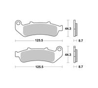 PASTIGLIE BREMBO GENUINE 07HO3907