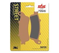 SBS Mobile Plaquettes de frein avant SBS 735HS argentées