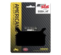 PASTIGLIE FRENO SBS 668H.HF