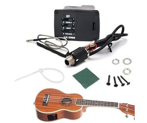 Pastille acoustique pour guitare | Accordeur d'instruments de musique - Pilule pour instruments, pour guitare, ukulélé violon, basse pratique, interprétation, étude, voyage et maison