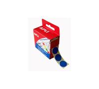 Pastille adhésive apli agipa diamètre 15mm permanente coloris bleu boîte 150 unités