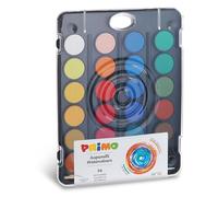 Pastille d’Aquarelle avec Couvercle/Palette, 24 Pastille