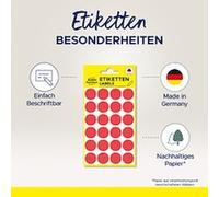 Pastille de couleur, diamètre 8 mm, orange