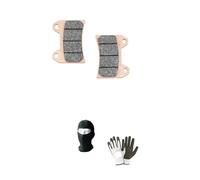 Pastille de frein SBS 138HF mélange céramique 6561380 paire de plaquettes de frein pour moto scooter spécifique compatible avec YAMAH-A TZR R/RR Italie (4DL) 125 1991-1995 pastille de frein arrière