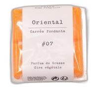 Pastille de parafine parfumée senteur oriental - DRAKE - carré fondant de cire