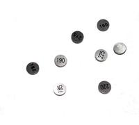 Pastille de soupape Hotcams Ø7,48x1,65mm - jeu de 5