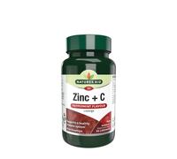 Pastille de Zinc et Vitamine C Natures Aid - Saveur Menthe Poivrée (30 pastilles)