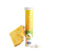 HYDRATIS Pastilles effervescentes Hydratation & Électrolytes – Ananas – 20 pastilles