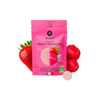 Pastille d'hydratation fraise & framboise Qwetch (x12) Rose TU