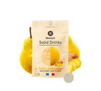Pastille d'hydratation poire & gingembre Qwetch (x12) Jaune TU