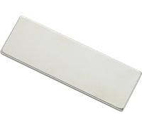 Pastille magnétique TRU COMPONENTS N35-451502 1564099 argent (L x l) 45 mm x 15 mm