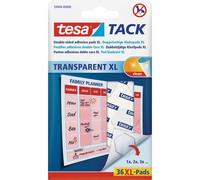 Pastilles adhésives double-face tesa 59404-00000-00 transparent 36 pc(s)