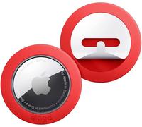 Pastilles adhésives en silicone Elago [2 sets] pour AirTag Red