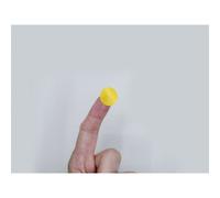 Pastilles adhésives repositionnables Ø 20 mm Avery jaune - Rouleau de 500