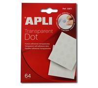 Pastilles Adhésives Transparentes - Apli