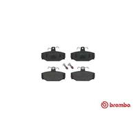 PASTILLES ARRIÈRE BREMBO P86009 VOLVO XC70 CROSS COUNTRY 2.4 T XC AWD 142 1999