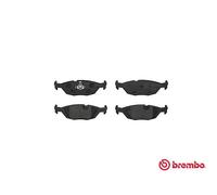 PASTILLES ARRIÈRE FREINS BREMBO P06009 BMW 6 635 CSI 3.5 141 KW 1985