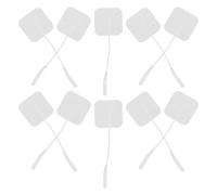 Pastilles Auto-adhésives D’électrode 40mm Lot de 24 Blanches