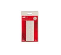 pastilles auto-agrippantes adhésives blanches 15219a