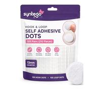 Pastilles autoadhésives rondes Blanc 13 mm