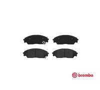 PASTILLES AVANT BREMBO P28016 HONDA CIVIC IV HATCHBACK 1.6 I 16V 80 KW 1991